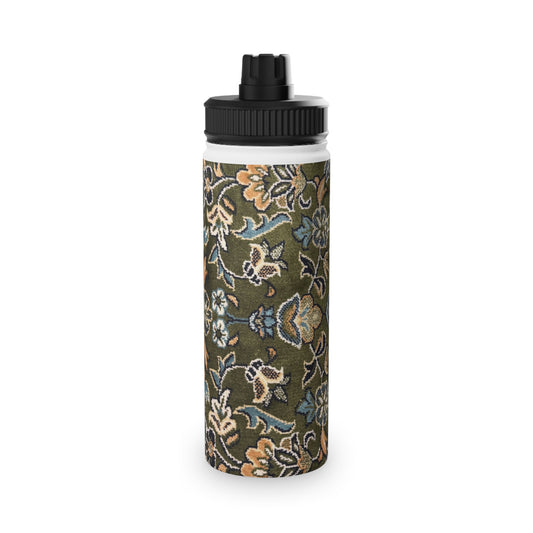 Rawdah Stylish Stainless Steel Water Bottle with Sports Lid