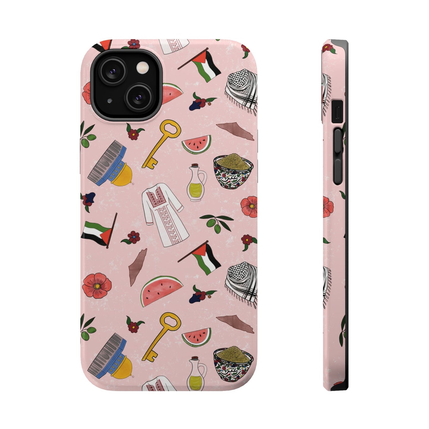 Palestinians Symbols Design - Iphone Magnetic Tough Case