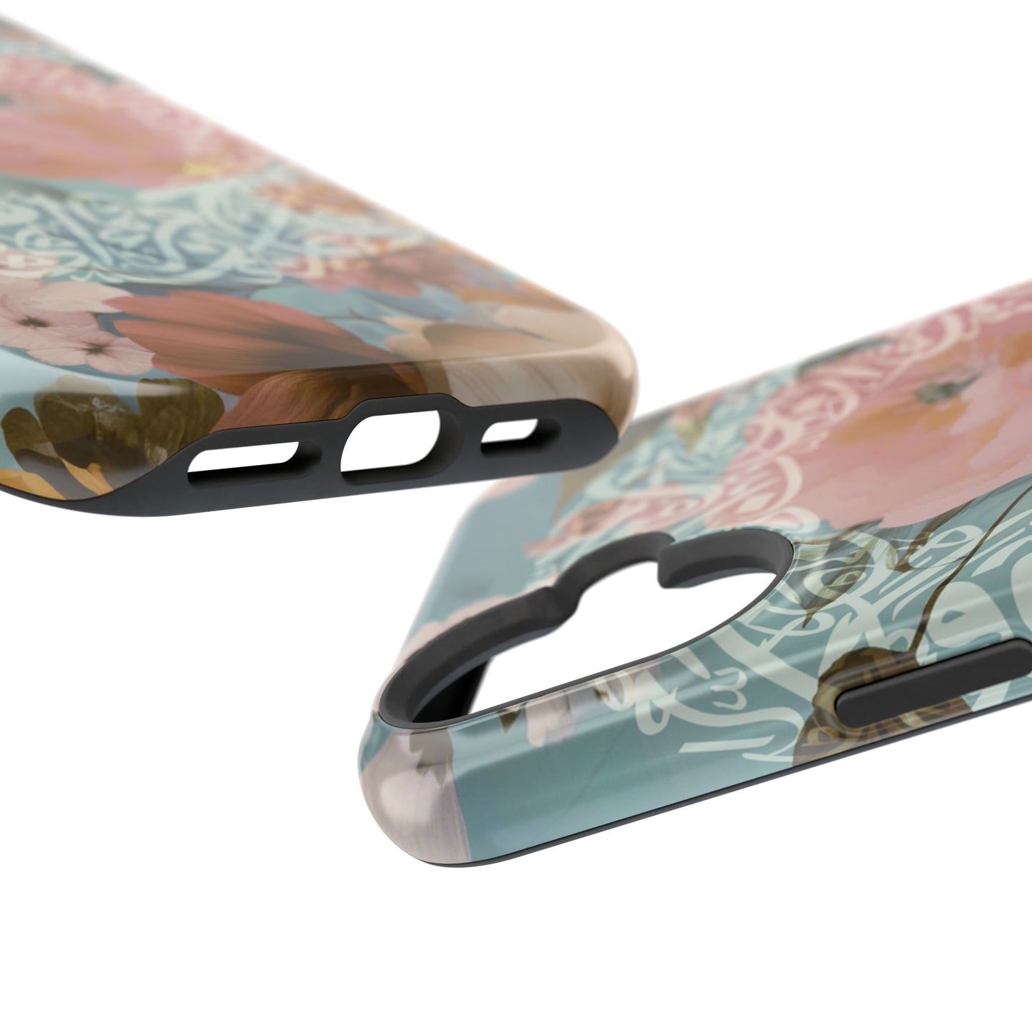Arabic Floral Design  - Iphone Magnetic Tough Cases