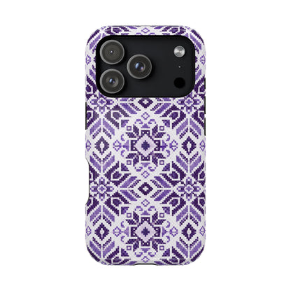 Purple Tatriz  Design - Iphone Magnetic Tough Case