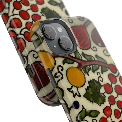 Jerusalem City Fruits Design Iphone Magnetic Tough Case