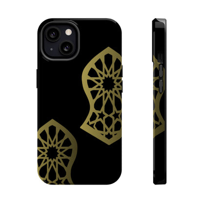 Grey and Gold Sandala Design Iphone Magnetic Tough Cases