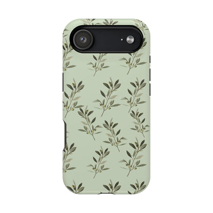 Olive 🫒 branches  - Iphone Magnetic Tough Case
