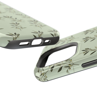 Olive 🫒 branches  - Iphone Magnetic Tough Case