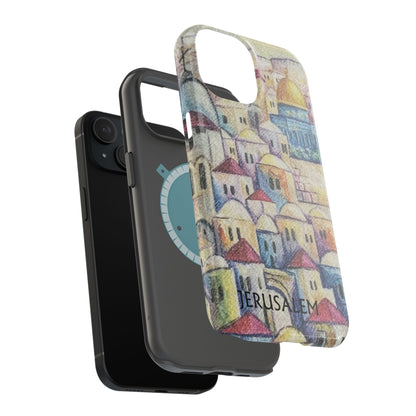 Jerusalem city  Iphone Magnetic Tough Cases
