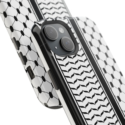 Kufieh Geometric Design Iphone Magnetic Tough Case