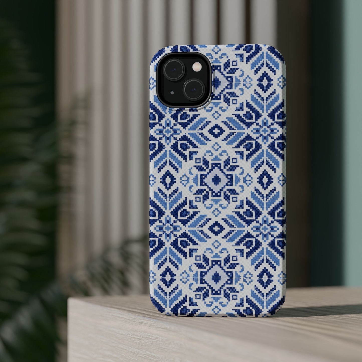 Blue Tatriz  Design - Iphone Magnetic Tough Case