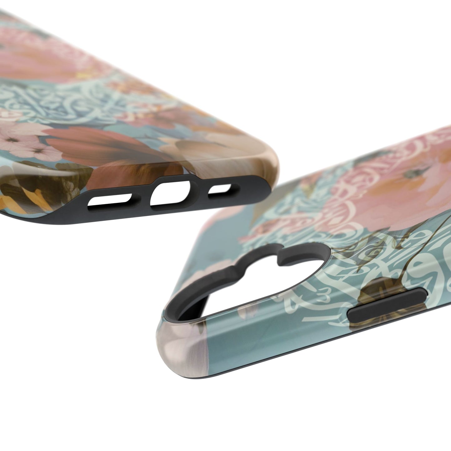 Arabic Floral Design  - Iphone Magnetic Tough Cases