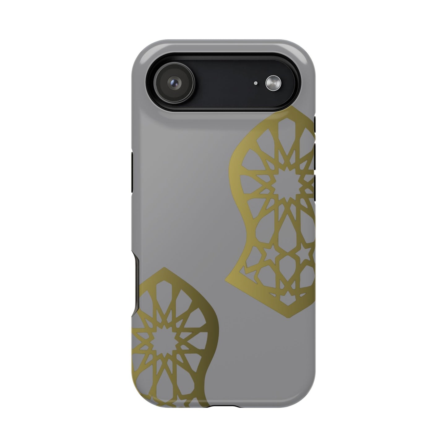 Grey and Gold Sandala Design Iphone Magnetic Tough Cases
