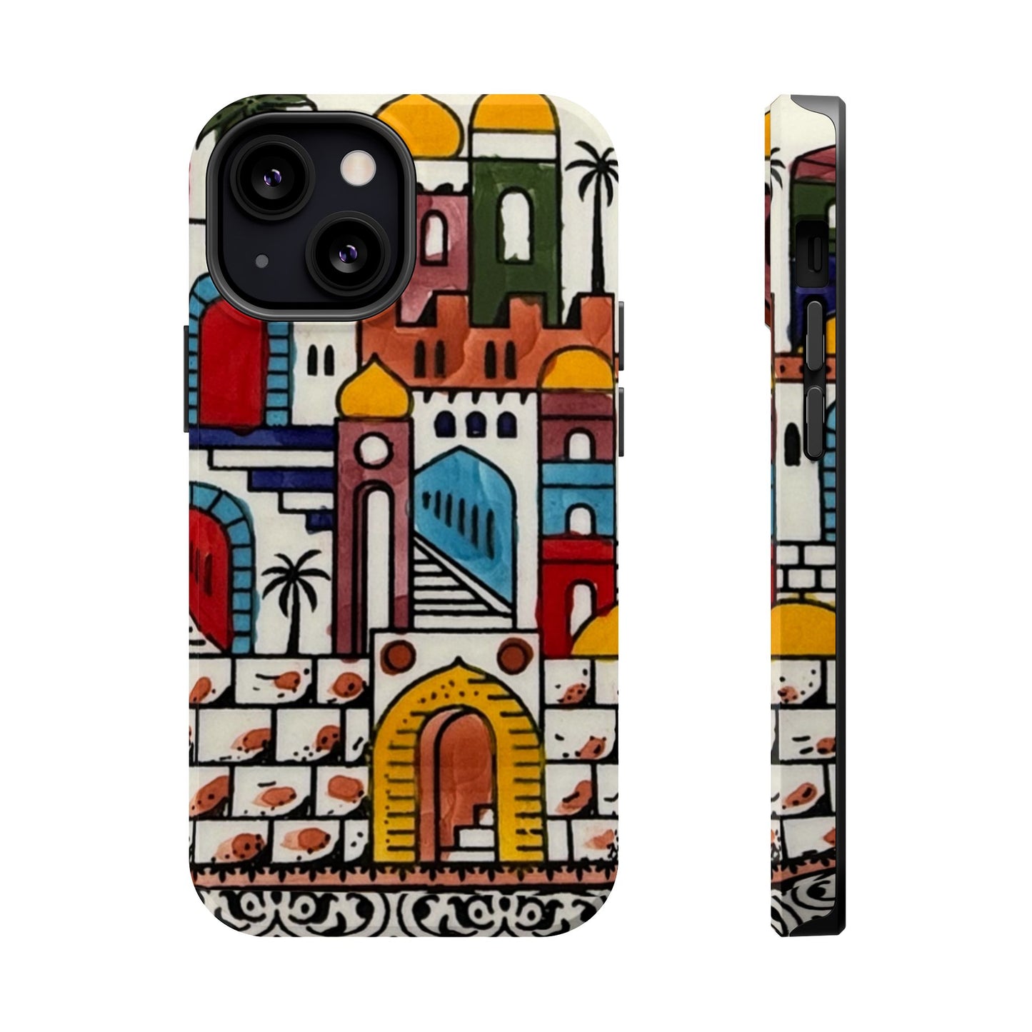 Jerusalem City Design Iphone Magnetic Tough Case