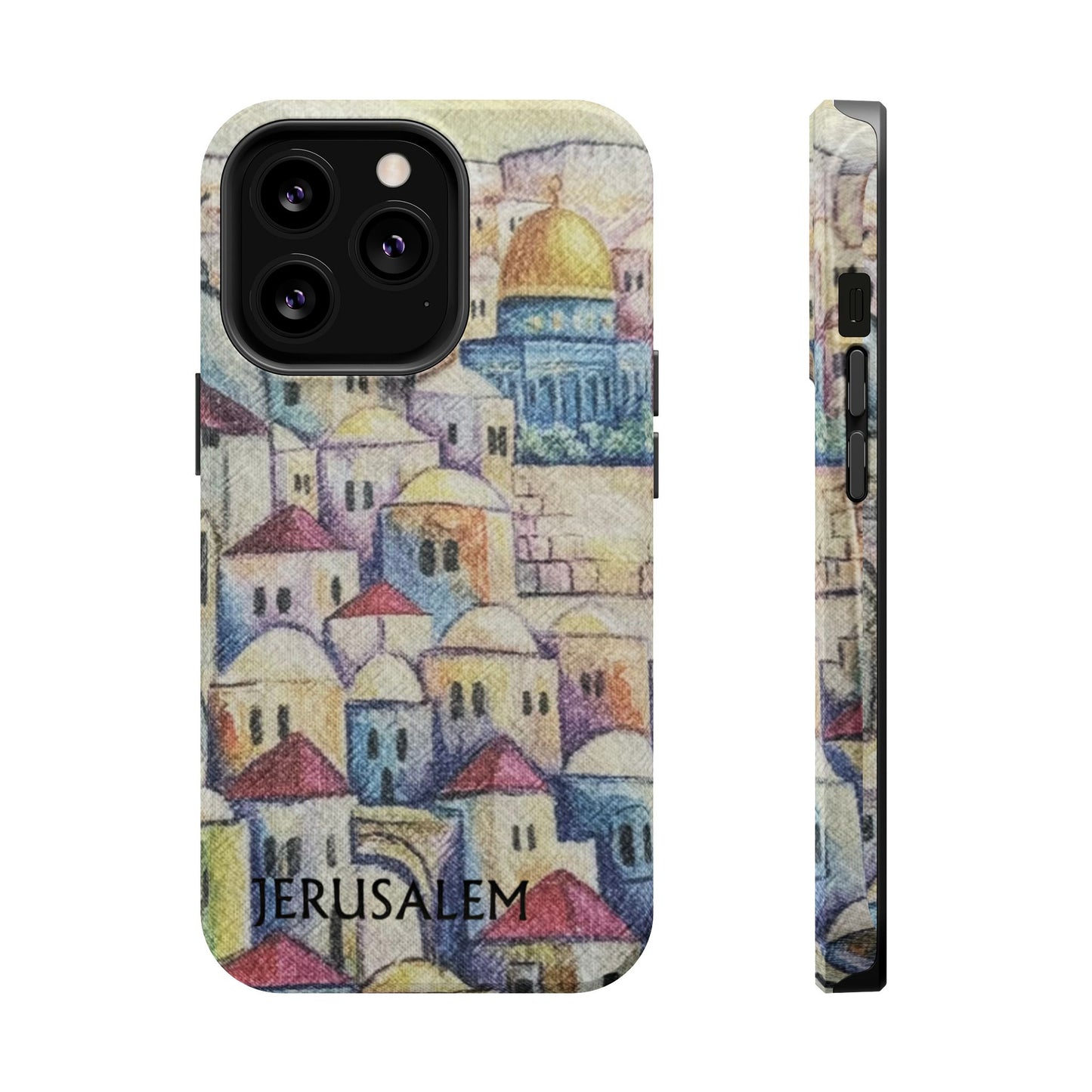 Jerusalem city  Iphone Magnetic Tough Cases