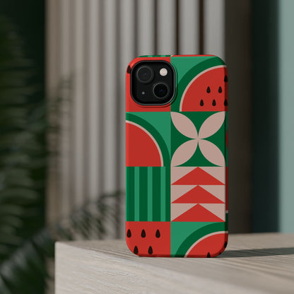 Summer Watermelon 🍉 Design Iphone Magnetic Tough Case