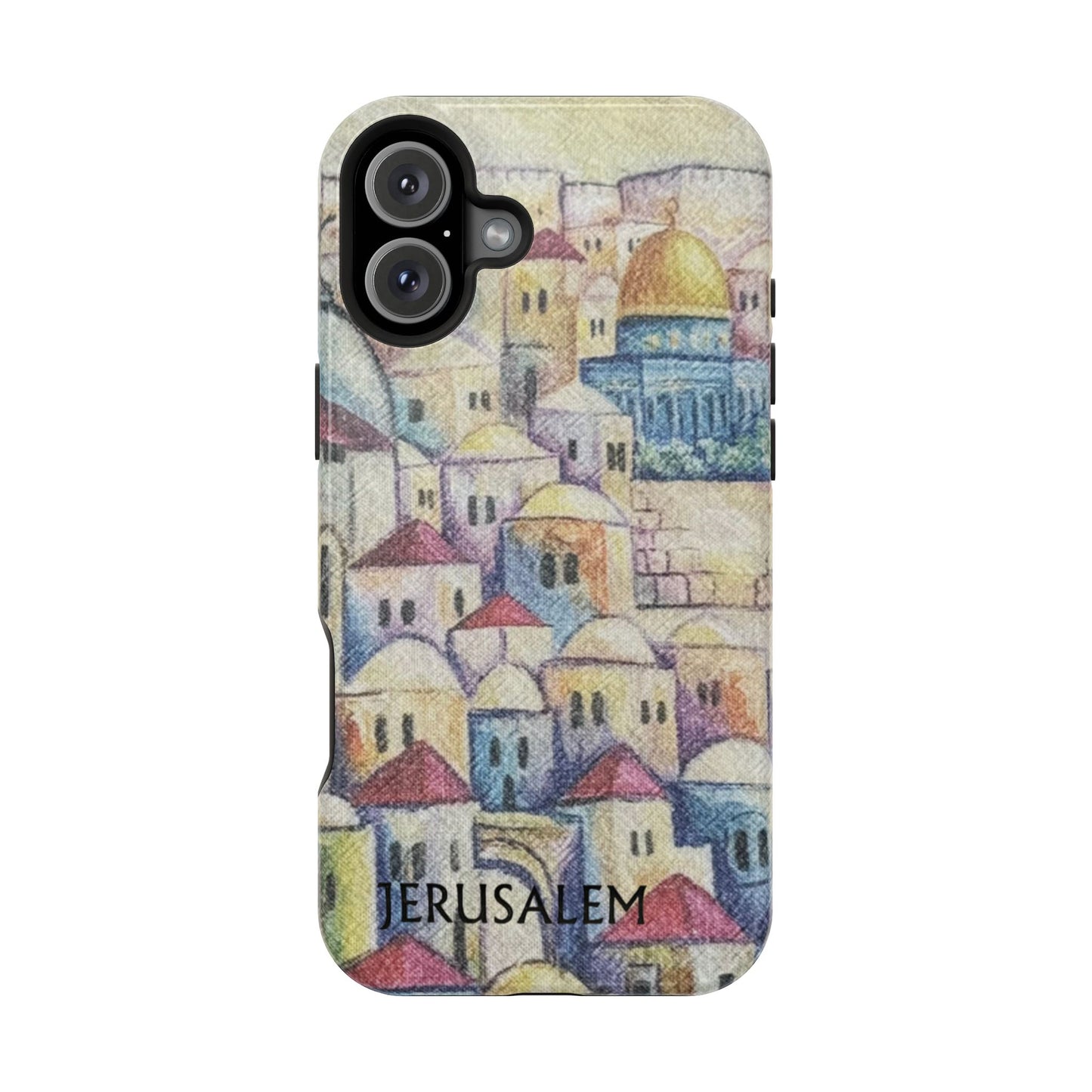 Jerusalem city  Iphone Magnetic Tough Cases