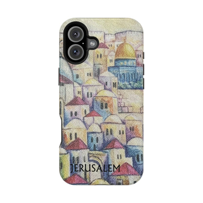 Jerusalem city  Iphone Magnetic Tough Cases