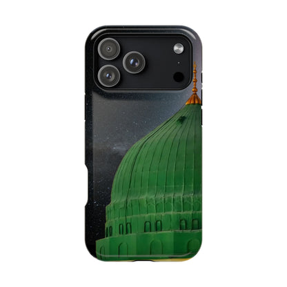 Green Dome  Design Iphone Magnetic Tough Cases