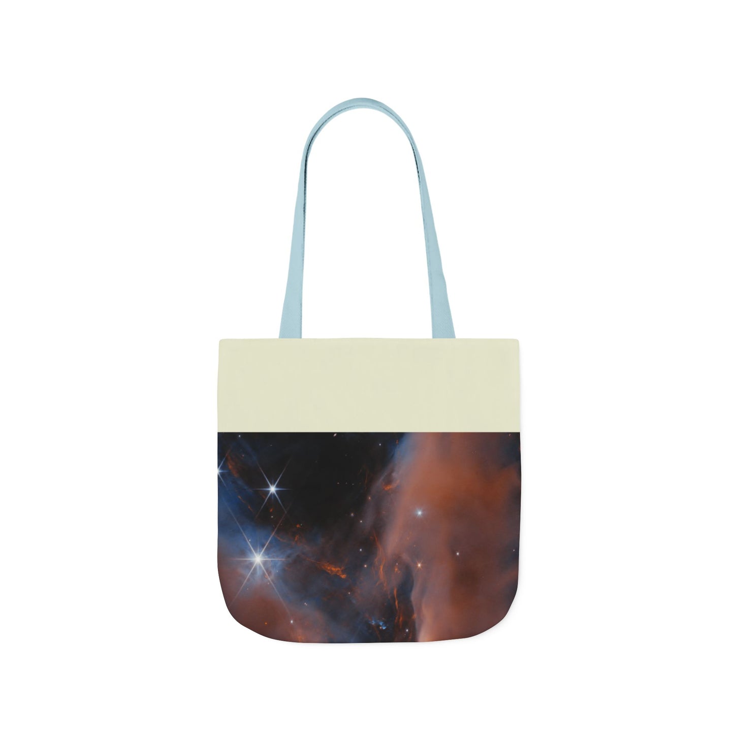 New-Born Star Canvas Tote Bag, 3-Color Straps
