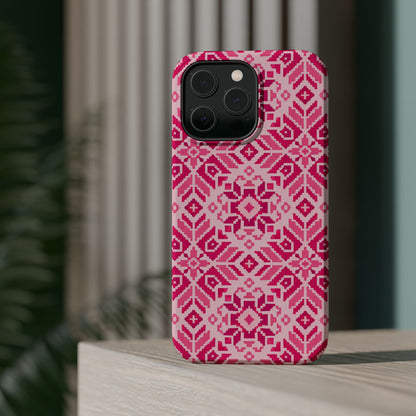 Pink Tatriz  Design - Iphone Magnetic Tough Case