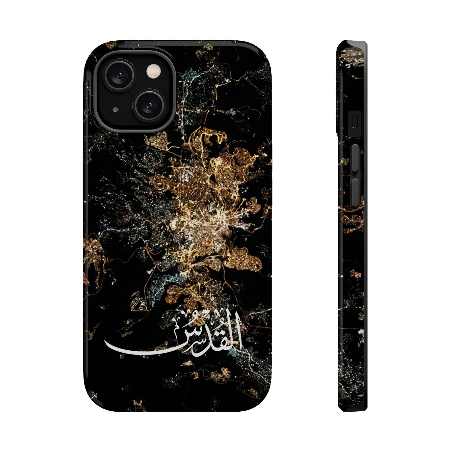 Jerusalem from Space - City of Barakah - Iphone Magnetic Tough Cases