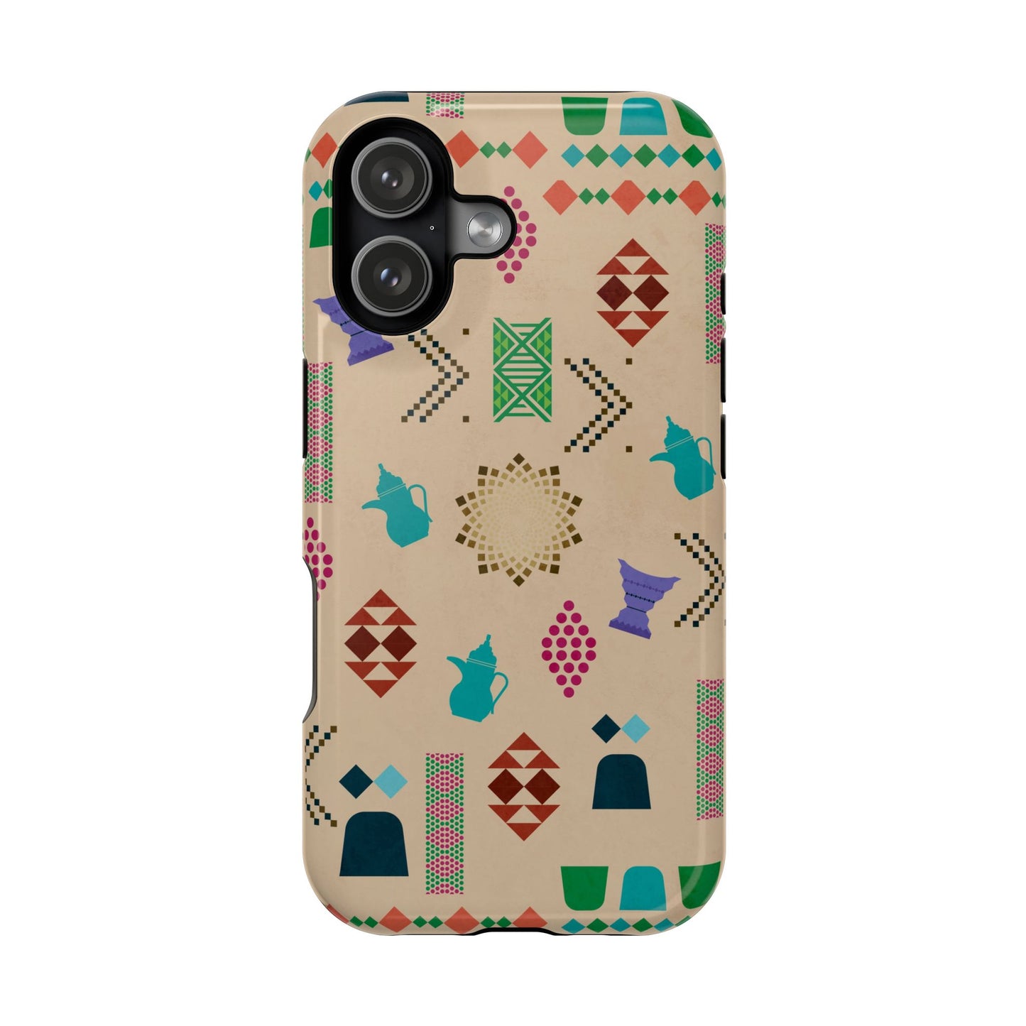 Arabian symbols  Design - Iphone Magnetic Tough Case