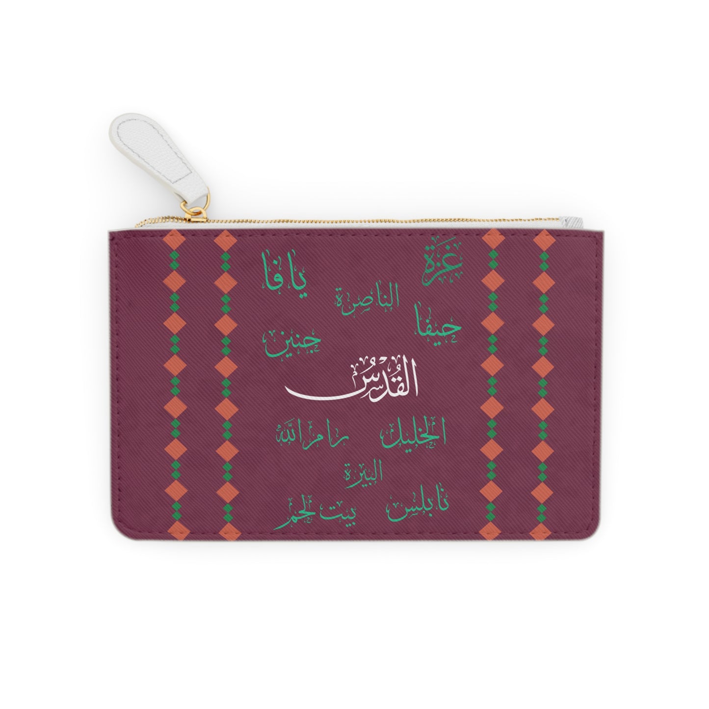 Palestinian Cities Design -  Mini Clutch Bag