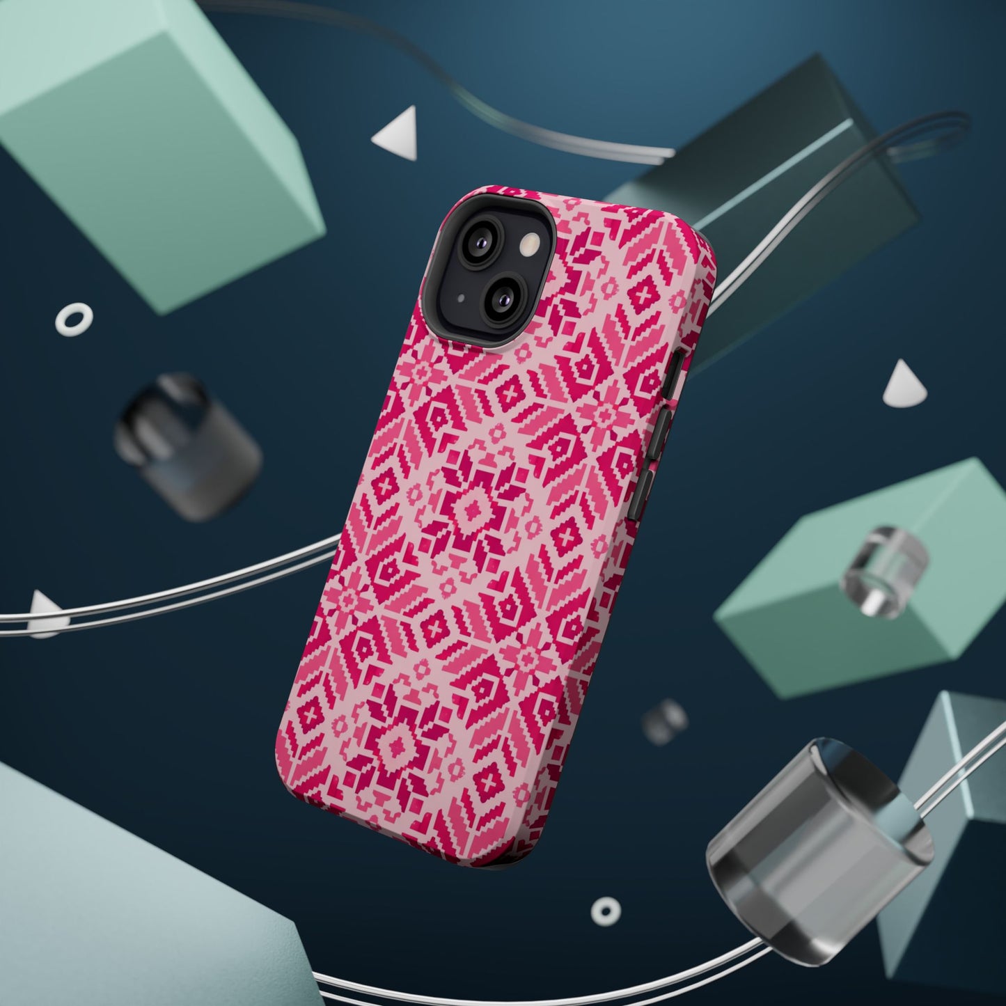 Pink Tatriz  Design - Iphone Magnetic Tough Case