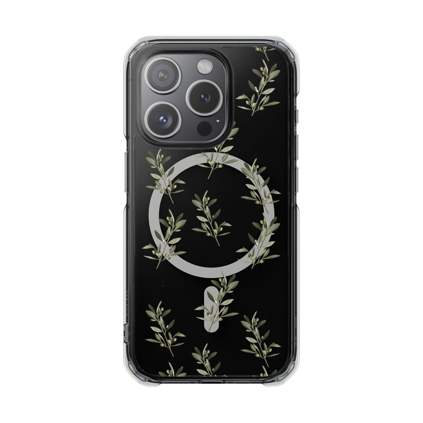 Olive Branch  MagSafe Clear Phone Case