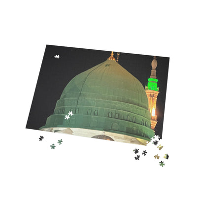Green Dome Colorful Mosaic Puzzle (1000-Piece) - Beautiful Architectural Design