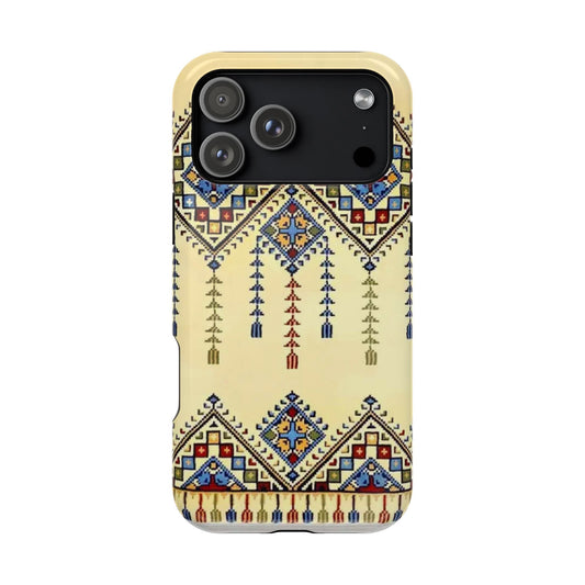 Tatreez Pattern - Iphone Magnetic Tough Cases