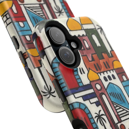 Jerusalem City Design Iphone Magnetic Tough Case