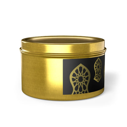 Sandala Golden Tin Candles