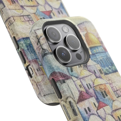 Jerusalem city  Iphone Magnetic Tough Cases