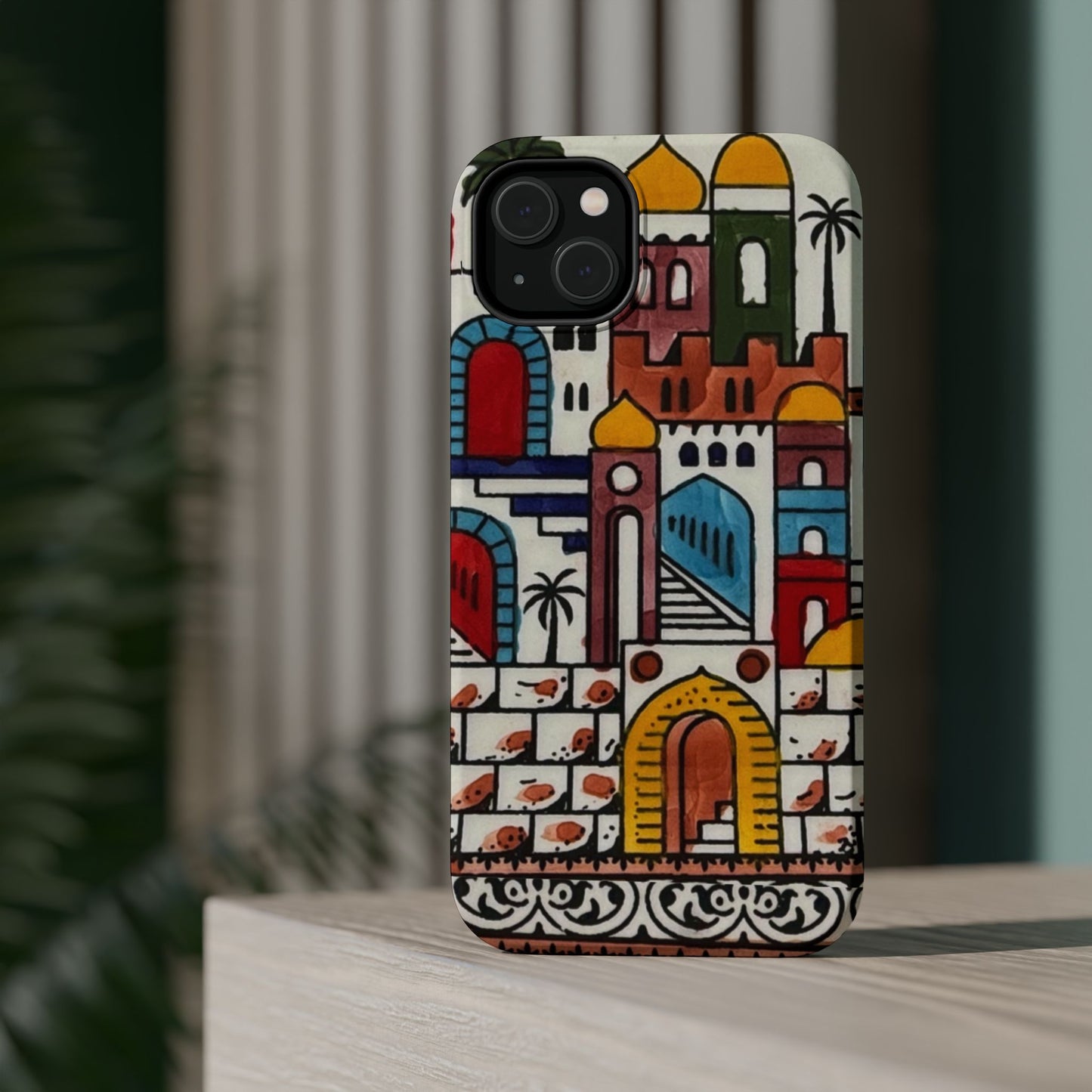 Jerusalem City Design Iphone Magnetic Tough Case