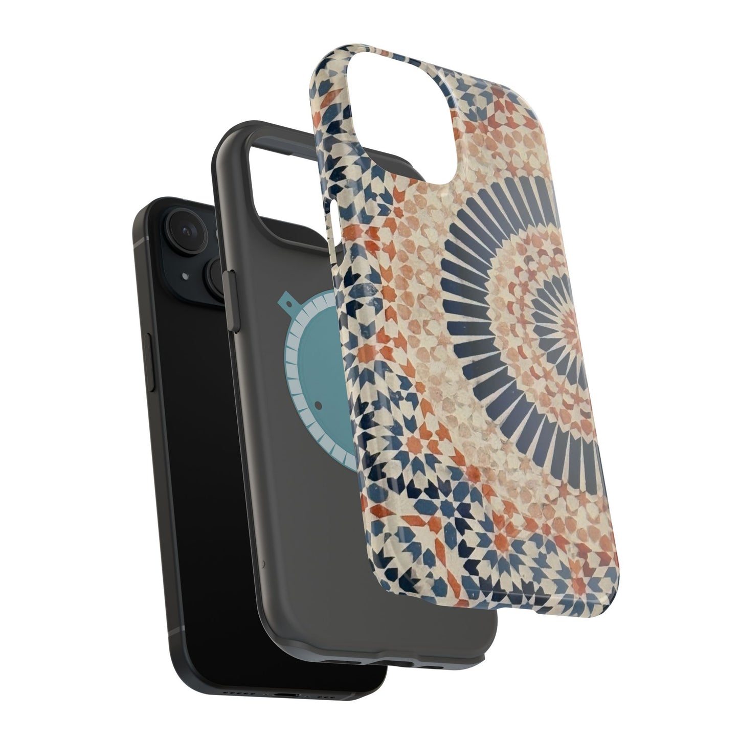 Moroccan Design Iphone Magnetic Tough Cases