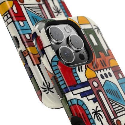 Jerusalem City Design Iphone Magnetic Tough Case