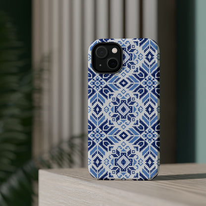 Blue Tatriz  Design - Iphone Magnetic Tough Case