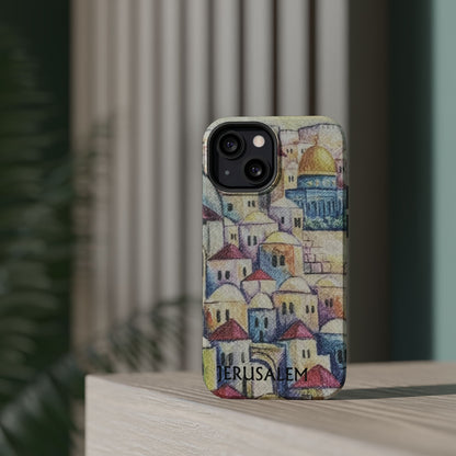 Jerusalem city  Iphone Magnetic Tough Cases