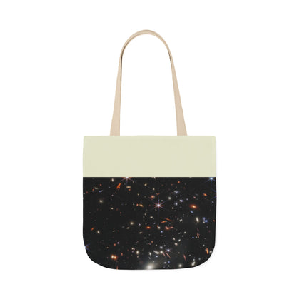Deep Space Early Universe Canvas Tote Bag, 3-Color Straps
