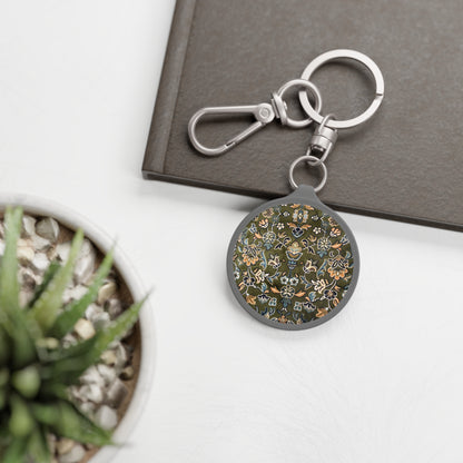 Elegant Rawdah  charm/ key ring - Perfect Gift