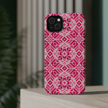 Pink Tatriz  Design - Iphone Magnetic Tough Case