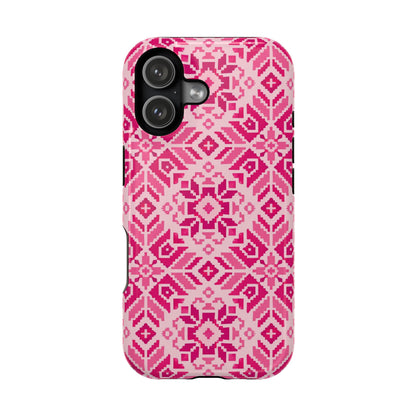 Pink Tatriz  Design - Iphone Magnetic Tough Case