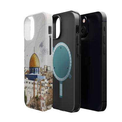 Jerusalem City  2 Design Iphone Magnetic Tough Case