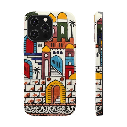 Jerusalem City Design Iphone Magnetic Tough Case
