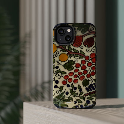 Jerusalem City Fruits Design Iphone Magnetic Tough Case
