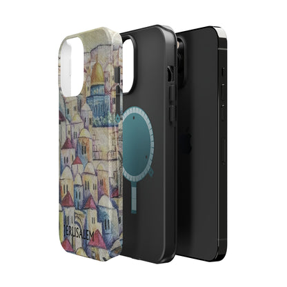 Jerusalem city  Iphone Magnetic Tough Cases