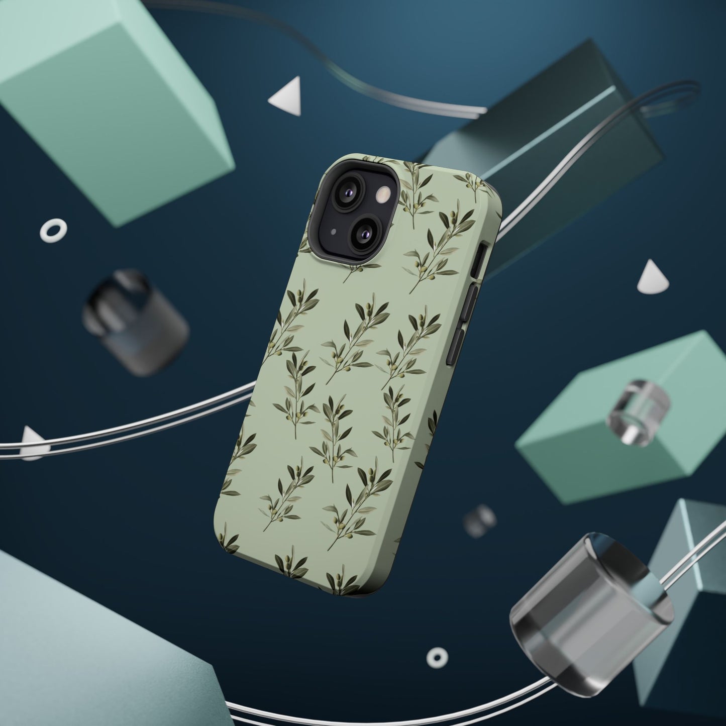 Olive 🫒 branches  - Iphone Magnetic Tough Case