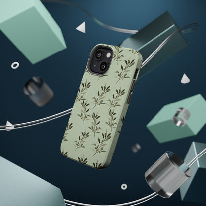 Olive 🫒 branches  - Iphone Magnetic Tough Case