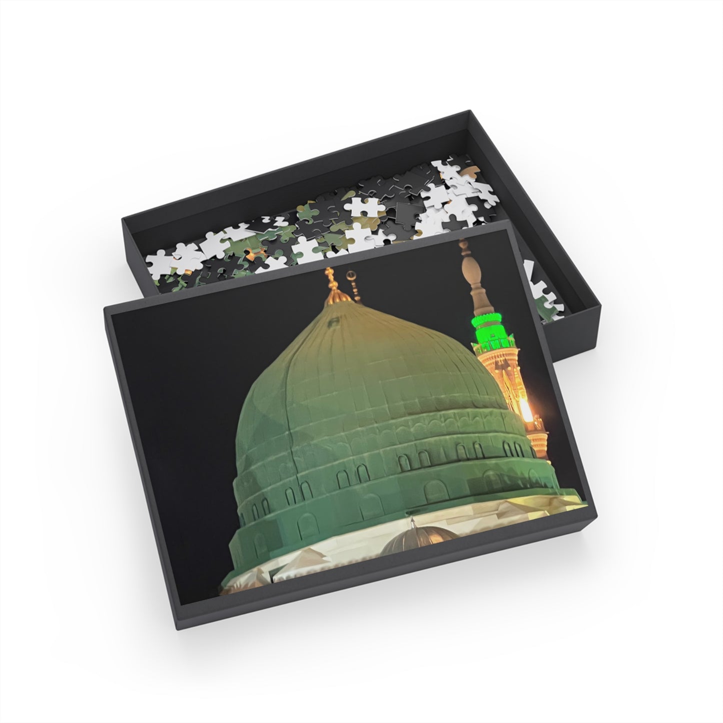 Green Dome Colorful Mosaic Puzzle (1000-Piece) - Beautiful Architectural Design