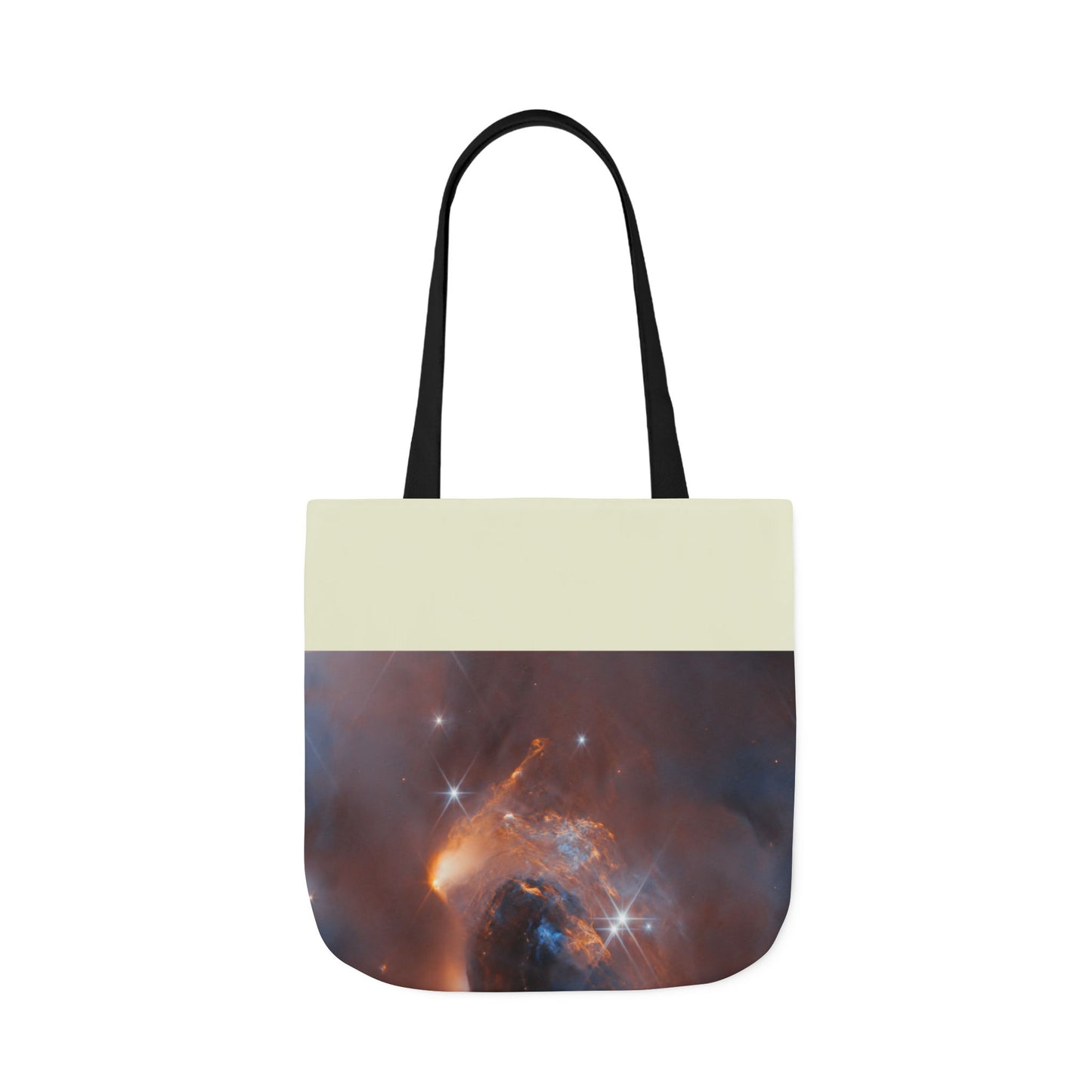 New-Born Star Canvas Tote Bag, 3-Color Straps