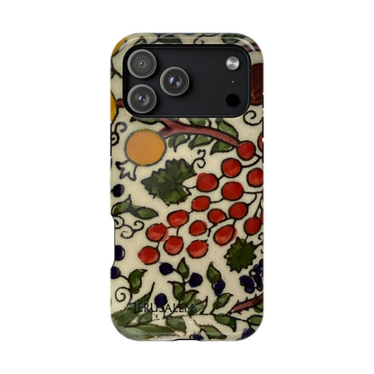 Jerusalem City Fruits Design Iphone Magnetic Tough Case