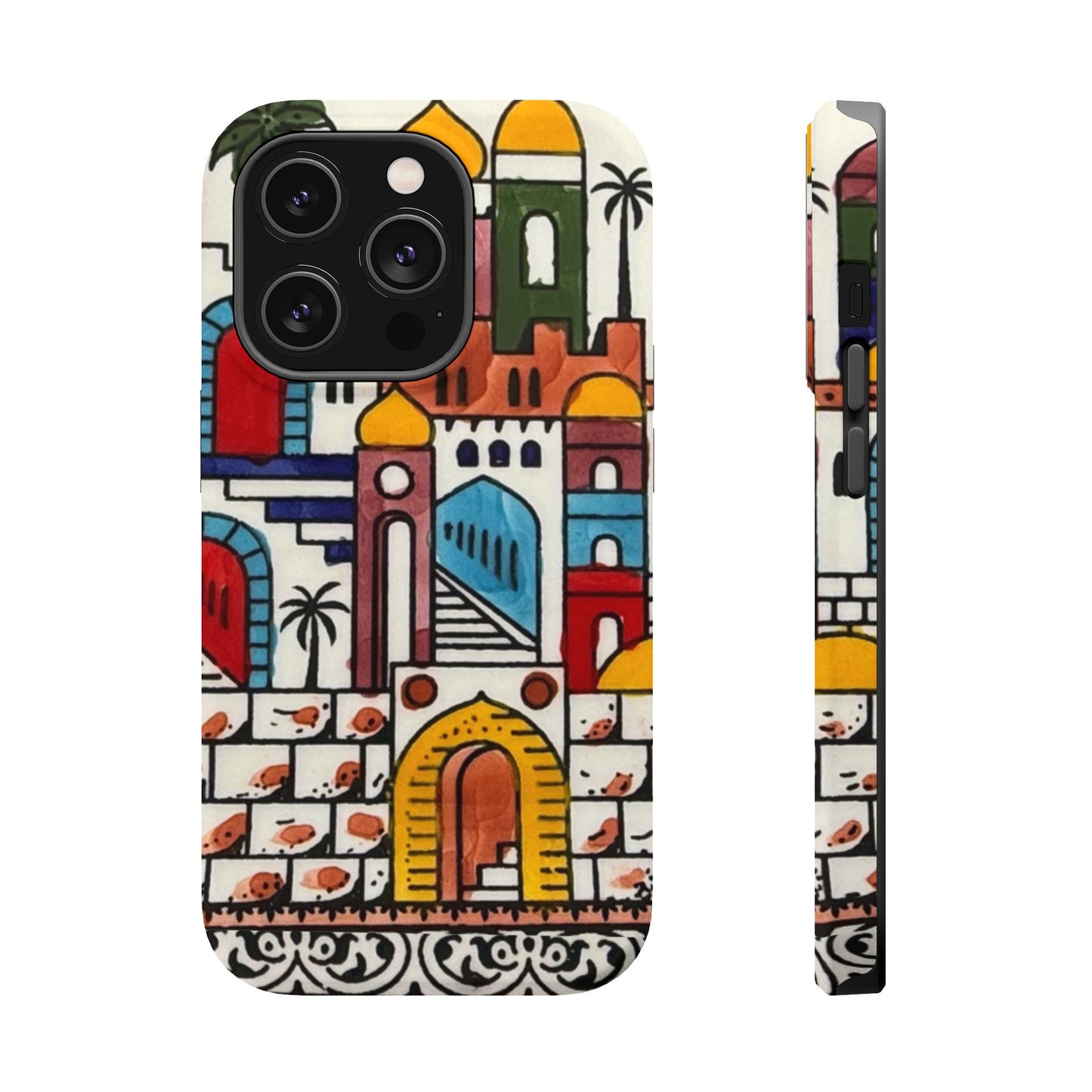 Jerusalem City Design Iphone Magnetic Tough Case